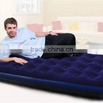 single and double sizes high quality outdoor and indoor inflatable air bed