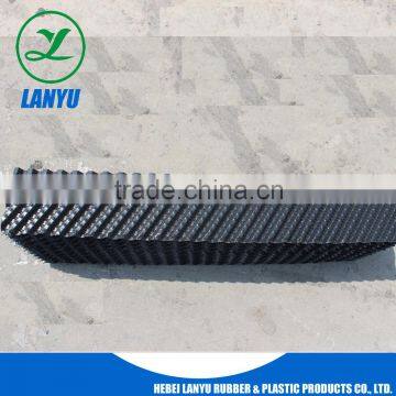 Oblique wave Cooling tower film PVC sheet 12mm