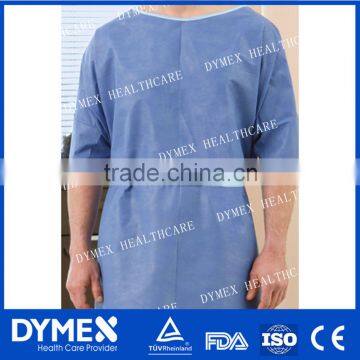 Hospital Disposable Non Woven Clothing Patient Gown