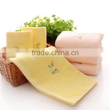 Cut Pile Cotton Face Towel Soft Textile