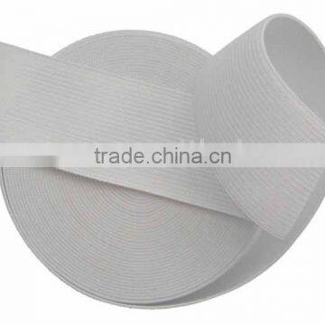 Polyester Rubber Tape in White