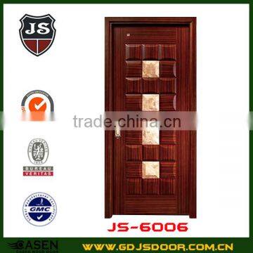 Interior strong 3D effect luxury bedroom door for villa and hotel