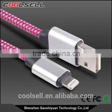 Reliable Braided MFi Usb Cable MFi Certified Charging and Syncing Usb Data Cable for IPhone 6s Supplier's Choice