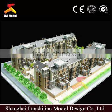 Customized medical center miniature architectural scale model