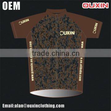 OEM China factory sublimaite cetsalli cycling jersey