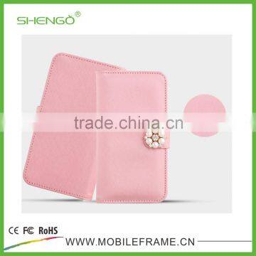 PU Leather Universal Wallet Card Holder Style Leather Case photo-6