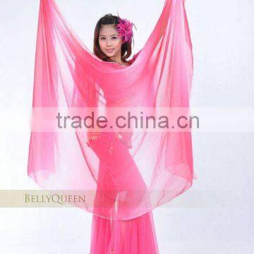 rose belly dance veil