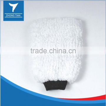 Microfiber chenille mitt glove car wash