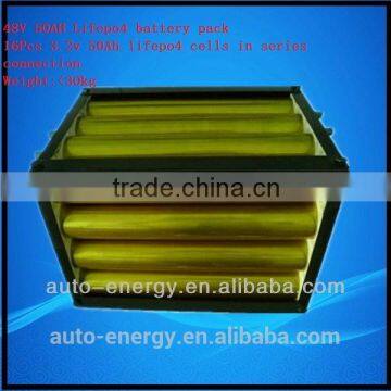 48v60ah li-ion battery pack for EV/UPS/Solar with BMS/PCM