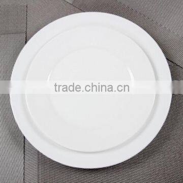 Wholesale White 10.5" New Bone China Dinner Plates