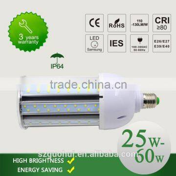 60W CE ROHS ETL SMD 2835 waterproof led corn light
