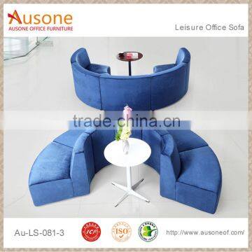 Mordern Design s Shape Salon Furniture Waiting Sofa photo-4