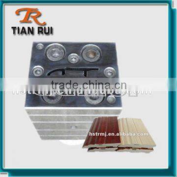 Selling Practical Refinement Baseboard Pvc Extrusion Mould photo-5