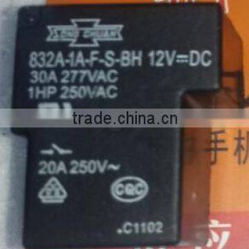 New & original 832A-1A-F-S-BH 12VDC