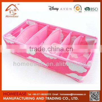 High quality bra and underwear cardboard shoe storage boxes with lid