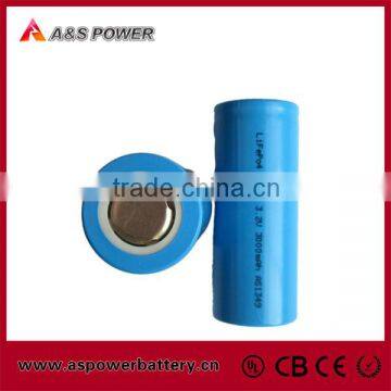 3.2V OEM cylindrical LiFePO4 battery 26650 battery 3000mah for tablet