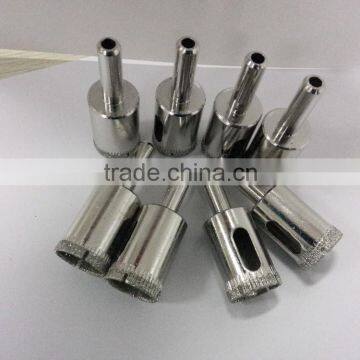 diamond coated core hole saw drill bit tools for glass marble tile concrete stone