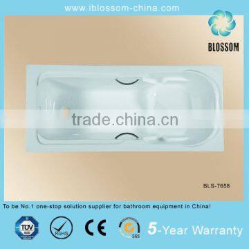 cheap acrylic bathtub popular in Algeria