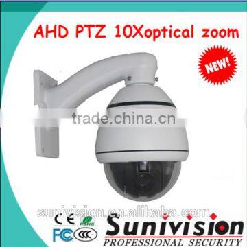 10X Optical zoom 3.5" indoor high speed dome ptz camera mini ahd ptz