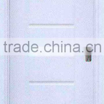 White color PVC mould door with frame