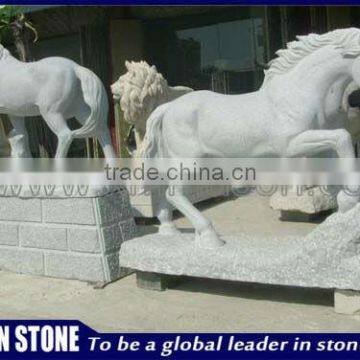 Famous large horse sculpture