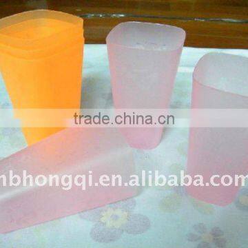 Square Plastic Water Cup