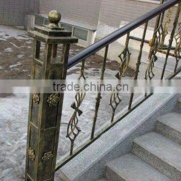 2014 Top-selling modern outdoor wrought iron railings