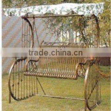 top-selling garden supplies wrought iron swing chair