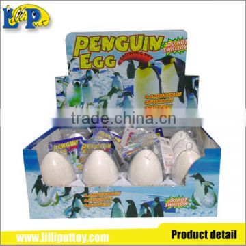 Newest design funny penguin explosive egg toy