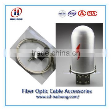 Silver ADSS/OPGW fiber cable joint box overhead fitting