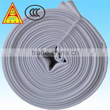 Rubber flat fire hose with hose reel