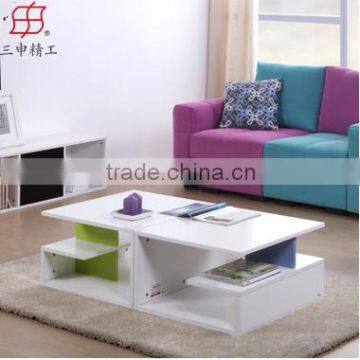 2015 new design adjustable coffee table