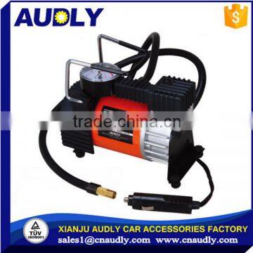 12 VOLT Electric Air Pump W/GAUGE for Tires Bikes Cars Air Matresses photo-2