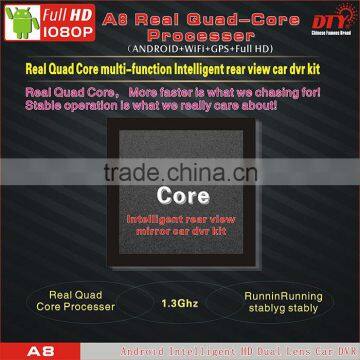 DTY Side View Car Camera, Car Reversing Camera With Rearview Mirror,android System Car Dvr ,A8 photo-5