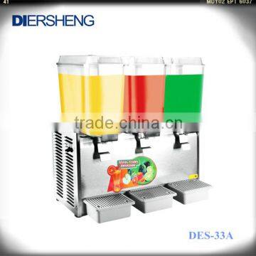 3 Tanks Electric Cold Fruit Juice Dispenser for Sale,Refrigerant Used Juice Dispenser Factory Prices