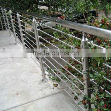 SUS304/316 terrace or deck stainless steel cable handrail