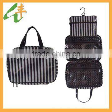 hot sale home use fashion hanging toiletry bag