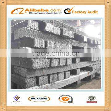 Q345 Q235 equal / nequal angle steel SS400 hot rolled iron steel angles bar