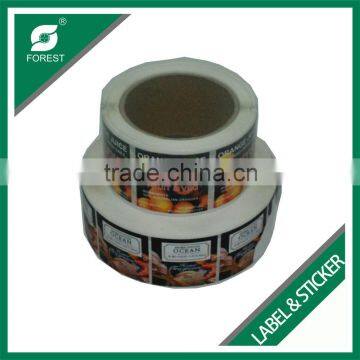 CHINA FACTORY CUSTOM DESIGN PAPER MATERIAL PACKING LABEL STICKERS CHEAP PRICE