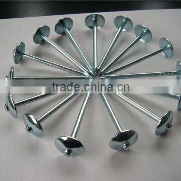 Galvanized Umbrella Head Roofing Nails with washer