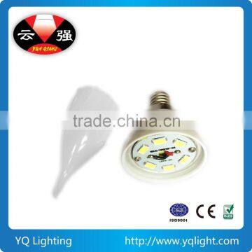 Plastic and Aluminum 3W E14 LED Bulb photo-4