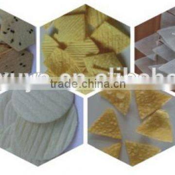 screw extruding fried 3D pellet bugles snacks food machine