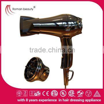 DC mini hair dryer with diffuser for travel