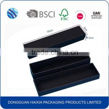 Best Price Customized Vintage Jewelry Box Lining Fabric Wholesales With Foam Insert for Jewelry Bracelet Necklace Earing Ring photo-2