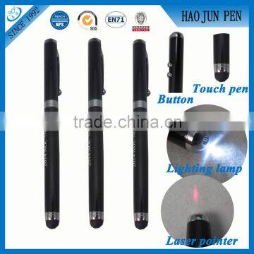 4 in 1 led light laser pointer multi function stylus pen touch pen set                        
                                                Quality Choice