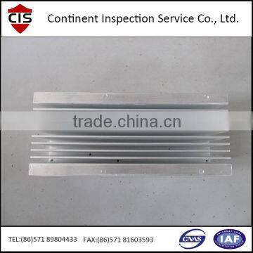 OEM heatsinks,heat sink inspection,industrial aluminum extrusion heatsink,factory audit,quality control,loading supervision,QC