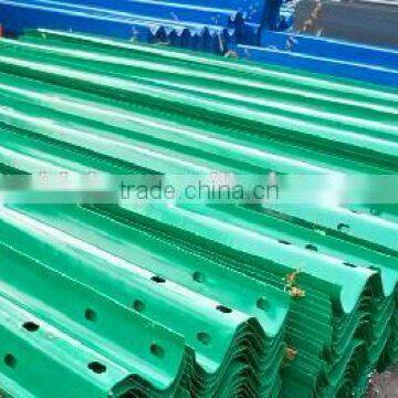 Plastic Spray Steel Guardrail for w Beam,high Quality Steel Crash Barrier,hot Dip Galvanized Guardrail for Highway