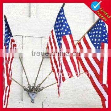 printed cheap wall hanging flag pole