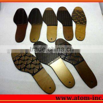 High quality neolite embossed rubber soling sheets for shoe from Atom Shoes Material Limited