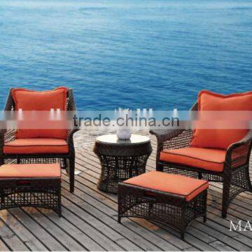 Comfortable modern wicker garden outdoor furniture lounge outdoor lounge set lounge set outdoor